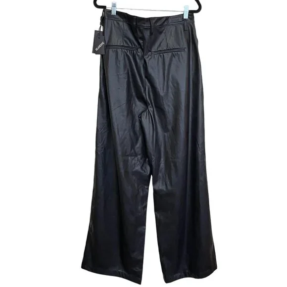 Blank NYC Faux Leather Black Pants Size 30 NWT - Picture 7 of 9